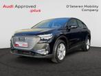 Audi Q4 Sportback e-tron Q4 Sportback e-Tron 82 kWh 45 Attra, Auto's, Automaat, Overige modellen, Zwart, Elektrisch