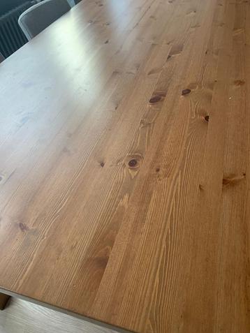Table salle à manger en bois massif 180cm, Maison & Meubles, Tables | Tables à manger, 150 à 200 cm, Cinq personnes ou plus, Enlèvement