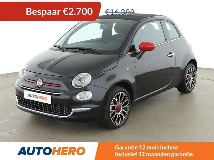 Fiat 500C 1.0 Mild-Hybrid Red (année de construction 2023), Autos, Fiat, Achat, 500C, ABS, Airbags, Air conditionné, Android Auto