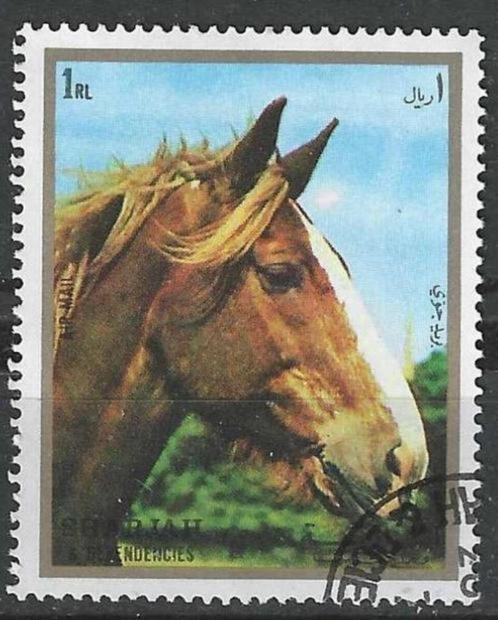 Sharjah 1972 - Michel 1280 - Paardenkop (ST), Postzegels en Munten, Postzegels | Azië, Gestempeld, Verzenden