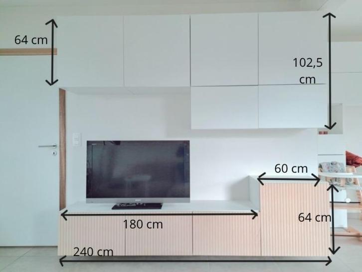 Twee kasten te koop (ikea) (samen of afzonderlijk), Maison & Meubles, Armoires | Mobilier de télévision, Comme neuf, Autres essences de bois