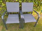 2 Tuinstoelen alumunium, Ophalen, Nieuw, Aluminium, Stapelbaar
