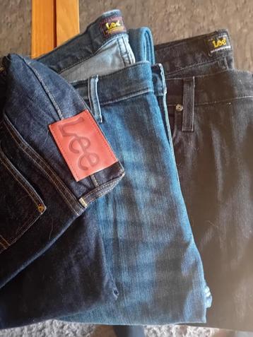 3 nieuwe jeans broeken lee beschikbaar voor biedingen