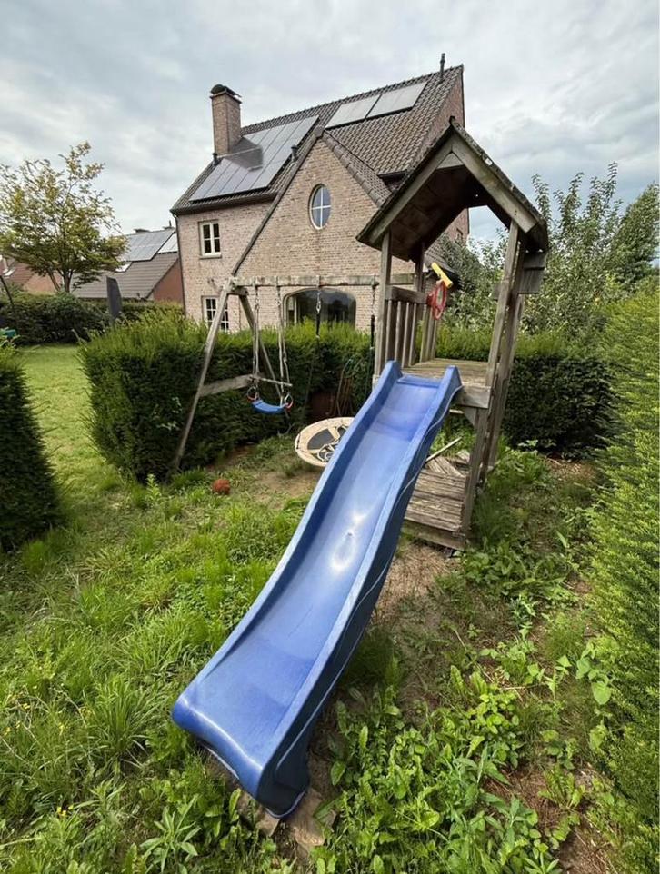 Wickey Speeltoren, Kinderen en Baby's, Speelgoed | Buiten | Speeltoestellen, Gebruikt, Glijbaan, Ophalen