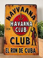 Metalen reclamebord Havana Club, Verzamelen, Ophalen of Verzenden, Nieuw, Reclamebord