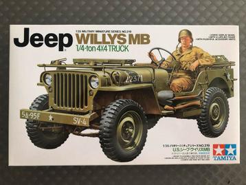 Tamiya Jeep Willy’s MB beschikbaar voor biedingen