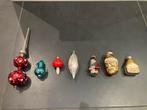 Vintage retro antieke kerstversiering theepot paddestoel…, Diversen, Kerst, Ophalen of Verzenden, Gebruikt