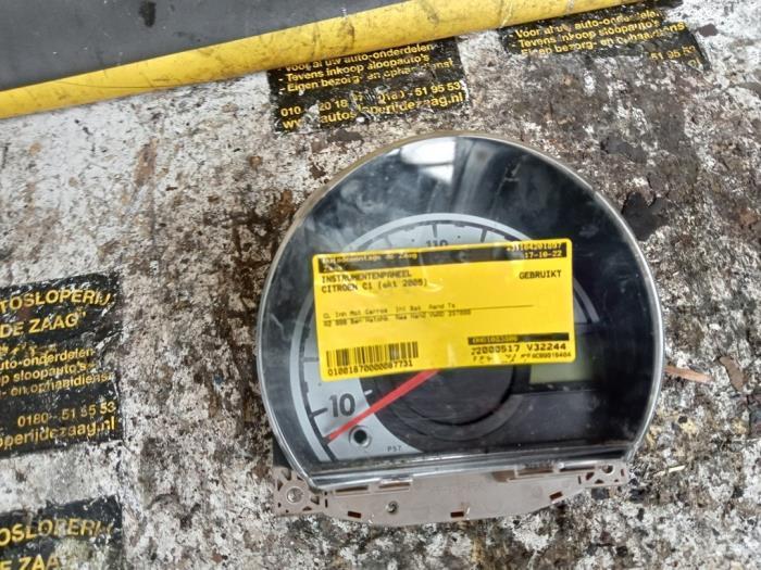 Instrument de bord d'un Citroen C1, Autos : Pièces & Accessoires, Tableau de bord & Interrupteurs, Citroën, Utilisé, 3 mois de garantie