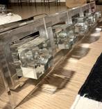 LED-plafondlampen (Lucide) met gekleurde sfeerverlichting, Ophalen, Gebruikt, Glas, Contemporain / moderne