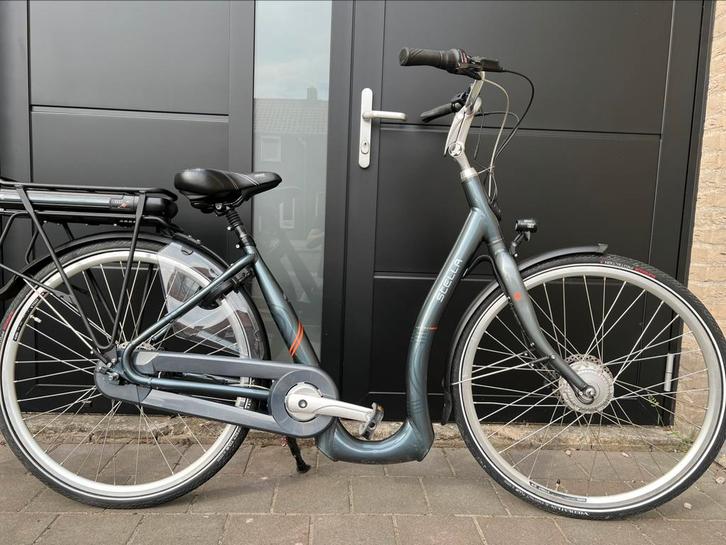 Stella Nantese 630 wh accu 2021 lage instap, Fietsen en Brommers, Elektrische fietsen, Zo goed als nieuw, 51 tot 55 cm, 50 km per accu of meer