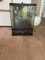 Terrarium 60/44/44 cm, Dieren en Toebehoren, Ophalen, Gebruikt, Terrarium of Paludarium