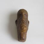 Vintage hoofd masker in klei, Ophalen of Verzenden
