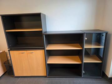 Complete 6-delige bureau, Huis en Inrichting, Bureaus, Ophalen, Zo goed als nieuw, Bureau