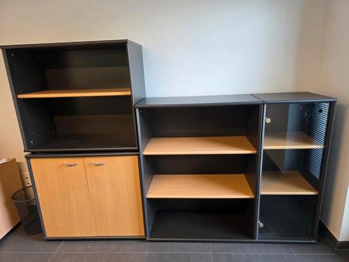 Complete 6-delige bureau, Huis en Inrichting, Bureaus, Zo goed als nieuw, Bureau, Ophalen