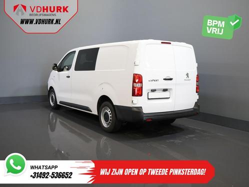 Peugeot Expert 2.0 HDI 125 pk L3 Dubbel Cabine BPM VRIJ! DC, Auto's, Bestelwagens en Lichte vracht, Bedrijf, ABS, Airconditioning