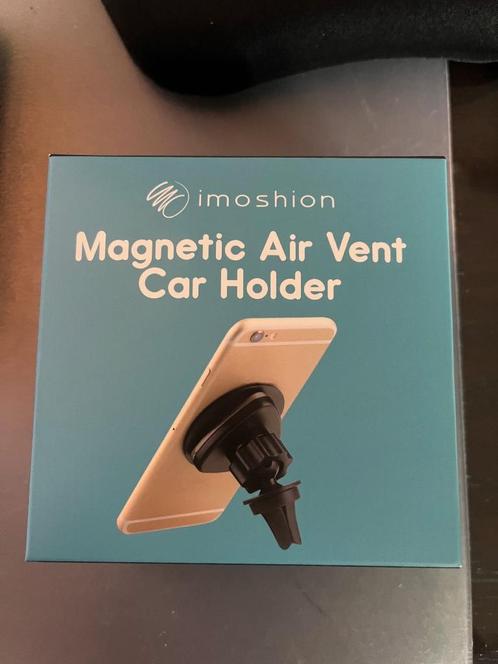 Imoshion Magnetic air vent car holder NIEUW, Télécoms, Supports de téléphone, Neuf, Voiture, Enlèvement ou Envoi