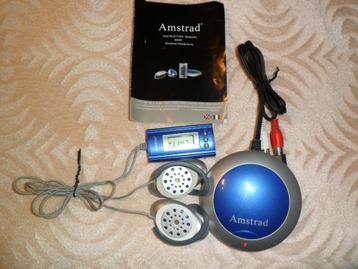 Amstrad(r) draadloze koptelefoon via FM transmitter M480 beschikbaar voor biedingen