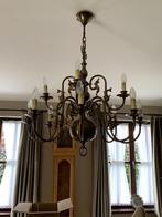Rustieke hanglamp met lampen in kaarsvorm, Rustiek, Enlèvement, Utilisé, Métal