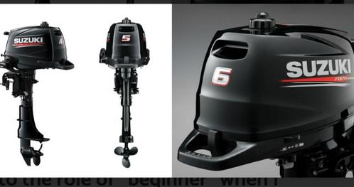 Suzuki buitenboordmotor perfecte staat met afstandsbediening, Watersport en Boten, Buiten- en Binnenboordmotoren, Zo goed als nieuw