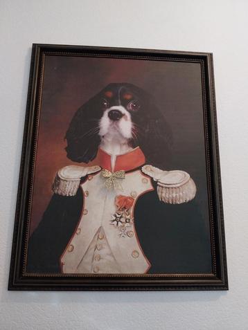 Schilderij van Cavalier King Charles disponible aux enchères