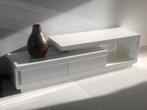 Meuble TV design blanc, Huis en Inrichting, Ophalen, Gebruikt