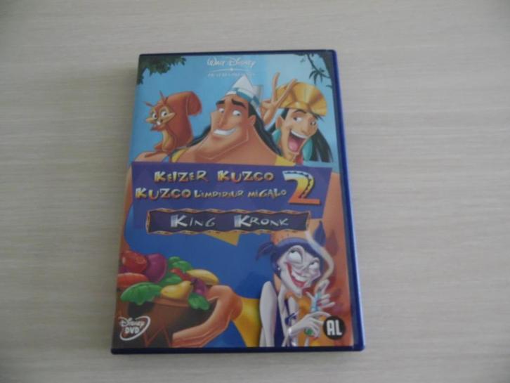 KUZCO DE KEIZER MEGALO 2 DISNEY, Cd's en Dvd's, Dvd's | Tekenfilms en Animatie, Zo goed als nieuw, Amerikaans, Tekenfilm, Alle leeftijden