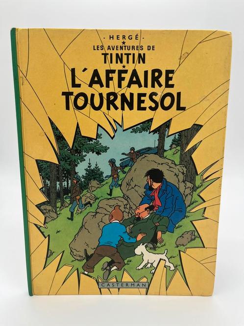 Tintin L’affaire Tournesol C1 1976 - Hergé Casterman, Boeken, Stripverhalen, Gelezen, Eén stripboek