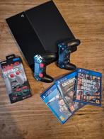 Playstation 4 + 2 controllers, games, enz..., Games en Spelcomputers, Spelcomputers | Sony PlayStation 4, Met 2 controllers, Ophalen of Verzenden
