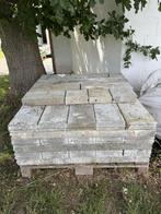 38 betonplaten 100x20x6, Jardin & Terrasse, Pavé & Dalles, Enlèvement, Comme neuf, Béton