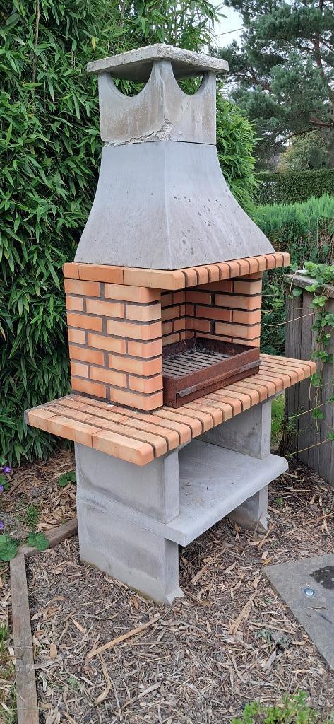 A DONNER - Barbecue en béton et briques, Tuin en Terras, Houtskoolbarbecues, Gebruikt, Ophalen