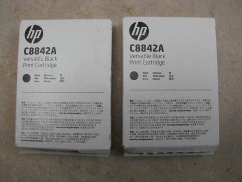 2 st nieuwe originele cartridges HP C8842A Versatile Zwart, Computers en Software, Printerbenodigdheden, Nieuw, Cartridge, Ophalen of Verzenden