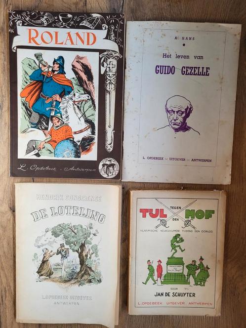 4 uitgaves van Opdebeek/Antwerpen, Boeken, Literatuur, Gelezen, Ophalen of Verzenden