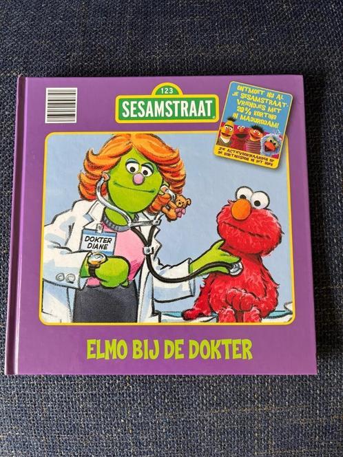 Sesamstraat : Elmo bij de dokter, Boeken, Kinderboeken | Kleuters, Zo goed als nieuw, 4 jaar, Jongen of Meisje, Voorleesboek, Ophalen of Verzenden