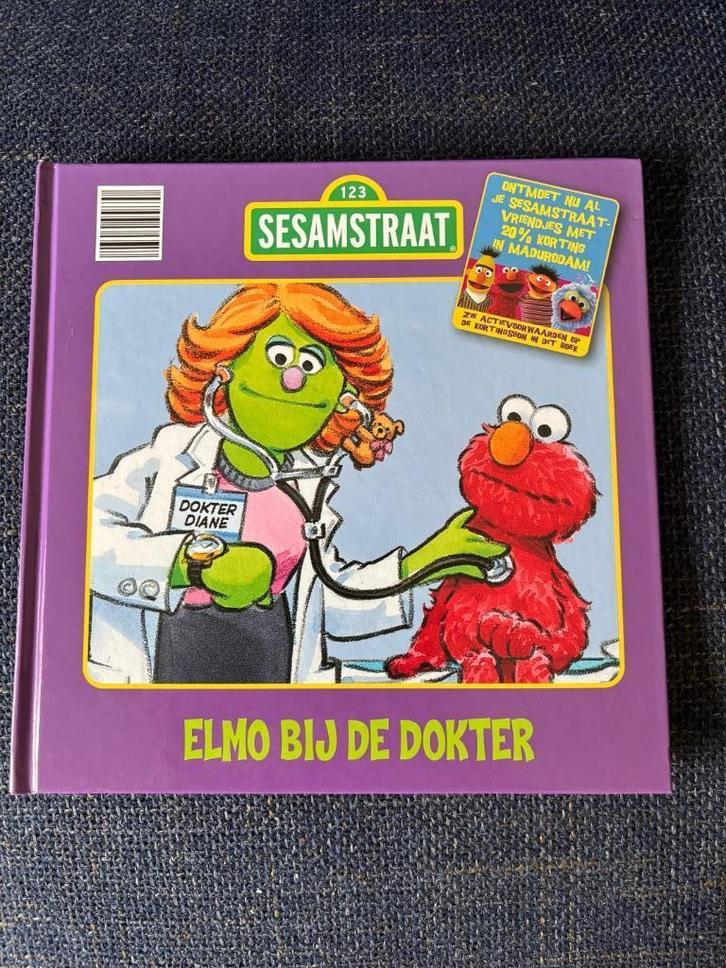 Sesamstraat : Elmo bij de dokter, Livres, Livres pour enfants | 4 ans et plus, Comme neuf, 4 ans, Garçon ou Fille, Livre de lecture