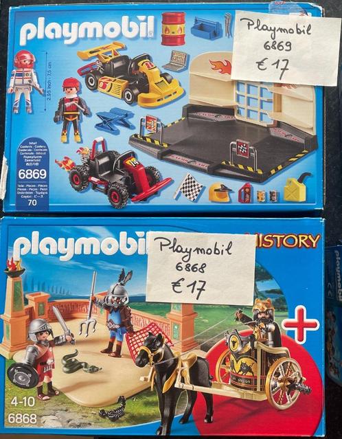 2 Playmobil sets, Kinderen en Baby's, Speelgoed | Playmobil, Gebruikt, Complete set, Ophalen of Verzenden