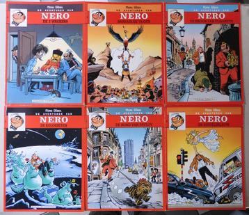 6x Nero - nrs 120-122-124-128-129-130 - Marc Sleen - 1e druk