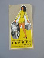 sticker Accus Autobanden FERKET Diest, Verzenden, Zo goed als nieuw, Auto of Motor