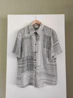 hemd- blouse/ grafische print/ unisex/ maat 42 merk: delmod