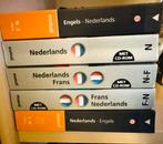 Pakket woordenboeken NL FR ENG, Gelezen, Ophalen of Verzenden