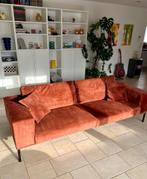 2 zetels vintage velvet slots, Huis en Inrichting, Ophalen, 125 cm of meer, Vintage, Zo goed als nieuw