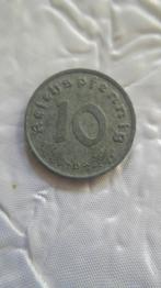 Monnaie munten allemagne 10 pfennig 1941 D Aigle, Timbres & Monnaies, Monnaies | Europe | Monnaies euro, Enlèvement ou Envoi, Allemagne