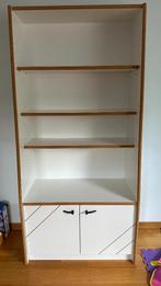 Handgemaakte boekenkast + opbergruimte, Antiek en Kunst, Antiek | Meubels | Kasten, Ophalen