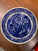 Grande assiette Delft « Boch La Louvière « 38cm