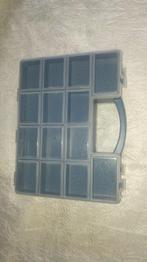 Box pour bricolage petites pièces twin organizer 2 côtés, Auto-onderdelen, Ophalen of Verzenden