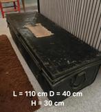 Metalen koffer, Huis en Inrichting, Woonaccessoires | Kisten, Ophalen
