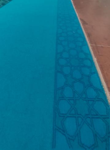 MOSKEETAPIJT KLEUR TURQUOISE UIT VOORRAAD LEVERBAAR beschikbaar voor biedingen