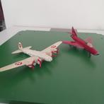 2 TEKNO VLIEGTUIGEN, Hobby en Vrije tijd, Modelauto's | 1:50, Verzenden, Tekno