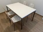 Ikea table and chairs, Maison & Meubles, 100 à 150 cm, Quatre personnes, Enlèvement, Utilisé