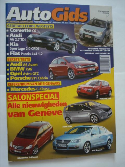 AutoGids 662, Boeken, Auto's | Folders en Tijdschriften, Gelezen, Algemeen, Verzenden