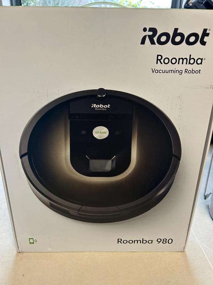 iRobot Roomba 980 - Robotstofzuiger / NIEUW, Elektronische apparatuur, Stofzuigers, Nieuw, Robotstofzuiger, Reservoir, Ophalen of Verzenden